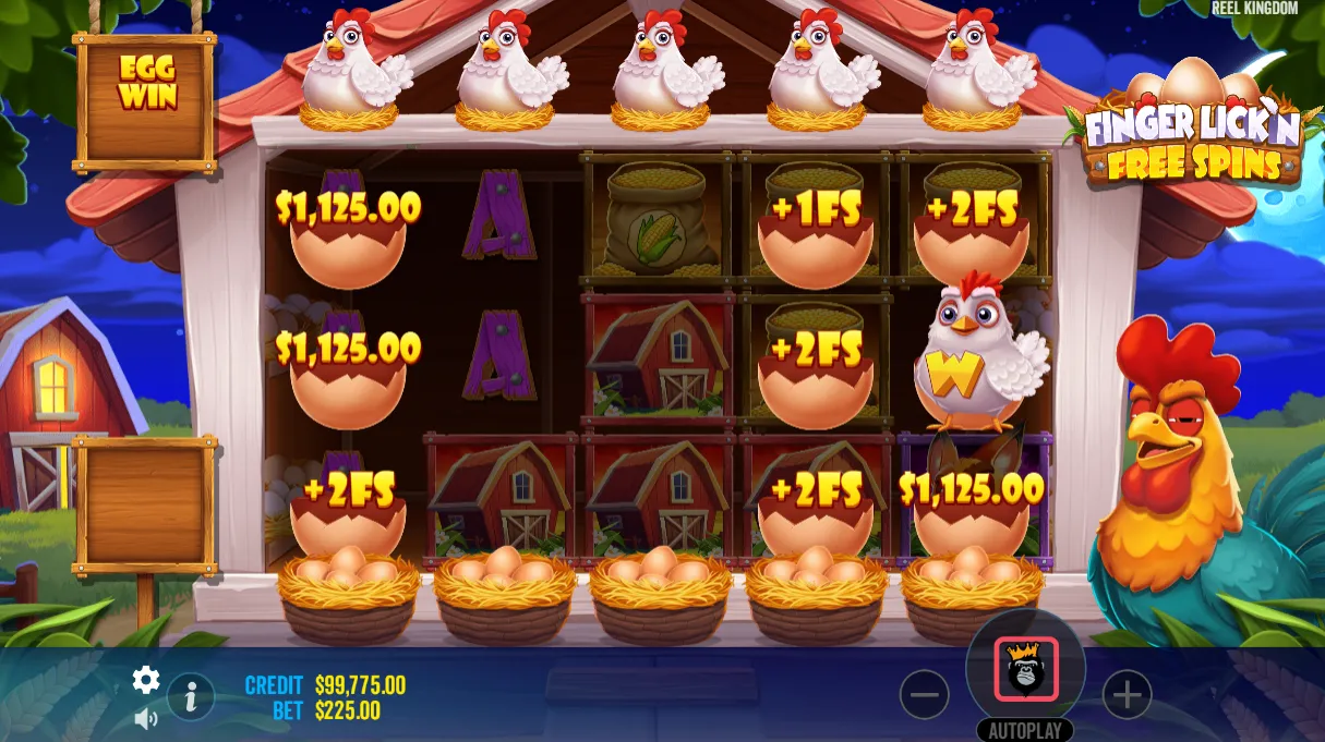 Finger Lick'n Free Spins
