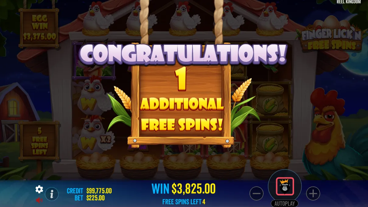 Finger Lick'n Free Spins demo