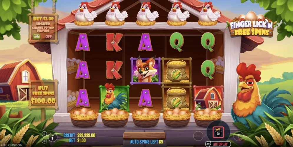 Finger Lick'n Free Spins