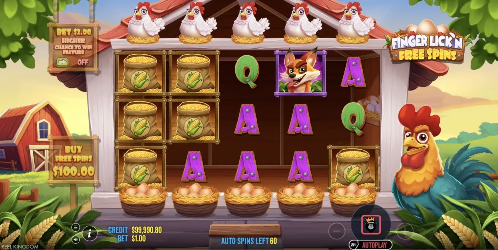 Finger Lick'n Free Spins