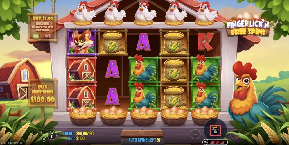 Finger Lick'n Free Spins 