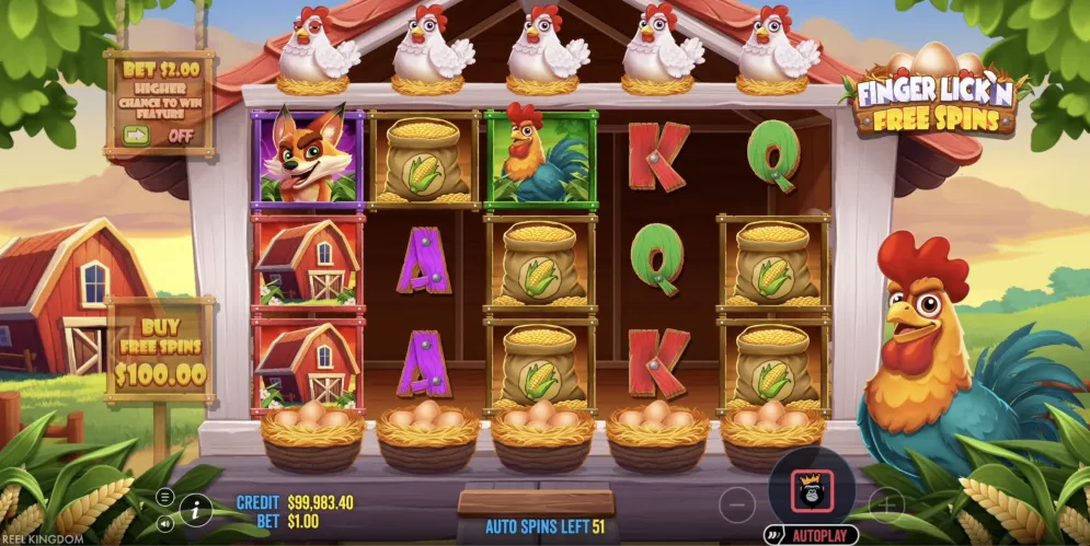 Finger Lick'n Free Spins 